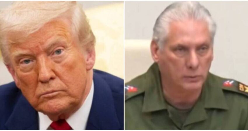 Trump anuncia el fin total del petróleo y el dinero de Venezuela hacia Cuba y lanza advertencia al régimen Trump-Canel (1)