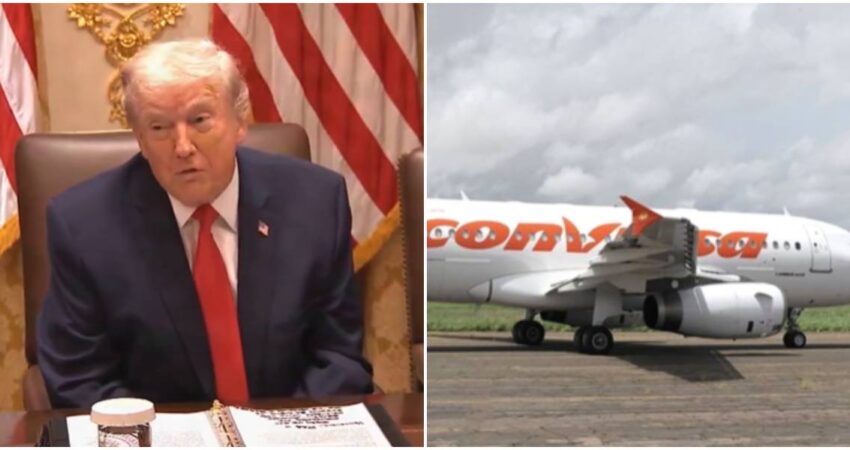 Trump anuncia reapertura del espacio aéreo venezolano e indica reanudar los vuelos comerciales Trump-Conviasa