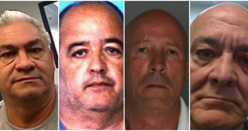 Operativo federal en Florida: ICE arresta a cuatro cubanos vinculados a asesinatos y delitos violentos criminales cubanos