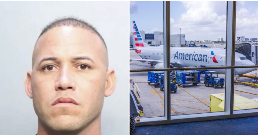 Desvían avión con destino a Cuba para arrestar a sospechoso de tiroteo en Hialeah cubano-american-airlines-miami
