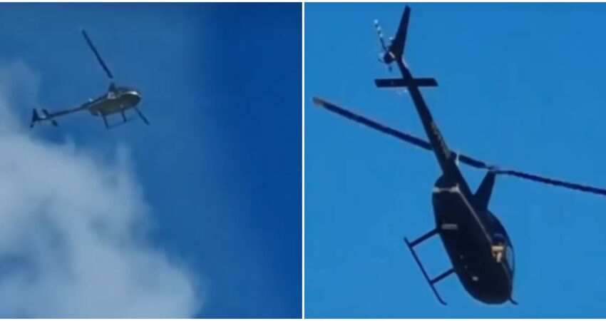 “Pánico en pleno aeropuerto de Miami": helicóptero estuvo a segundos de estrellarse y todo quedó grabado en video helicóptero en Miami