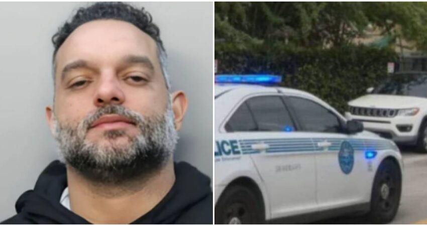 Acoso agravado y allanamiento: los cargos que enfrenta un hombre arrestado en Hialeah hombre preso-policía de Miami (3)