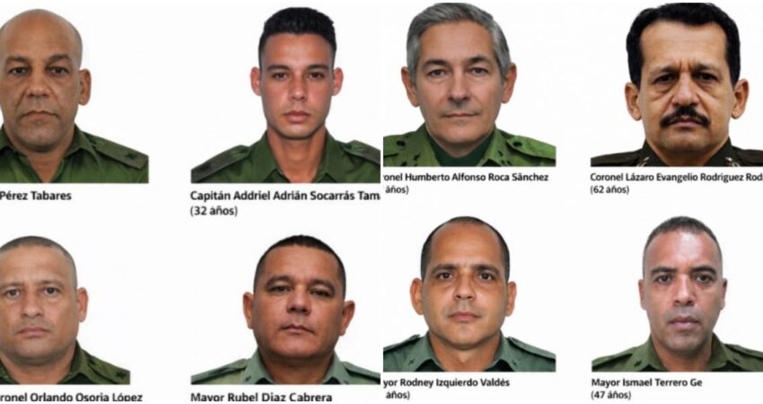 Dictadura cubana revela los nombres de 32 militares fallecidos como consecuencia del ataque a Venezuela y la captura de Maduro militares cubanos
