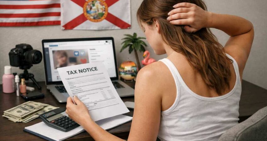 Florida propone un “impuesto al pecado” del 50 % a creadores de OnlyFans y desata una polémica estatal modelo-pago