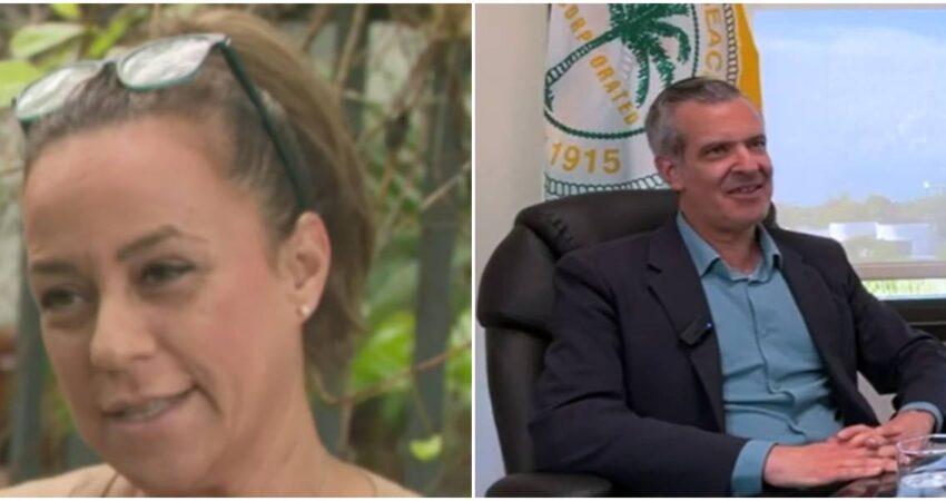 Mujer criticó al alcalde de Miami Beach en Facebook y varios oficiales de la policía la interrogan en su vivienda mujer-Steven Meiner