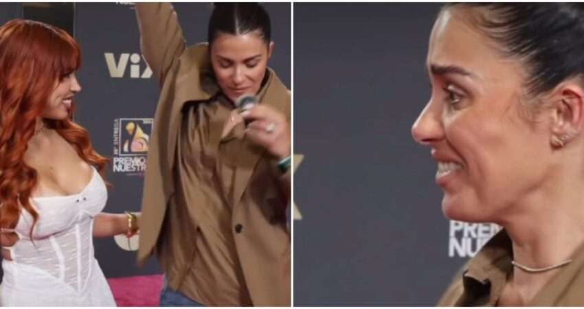 Momento incómodo en Premios Lo Nuestro: actriz cubana Aly Sánchez se confunde de canción y desata el debate en las redes sociales Aly Sánchez-Yeri Mua