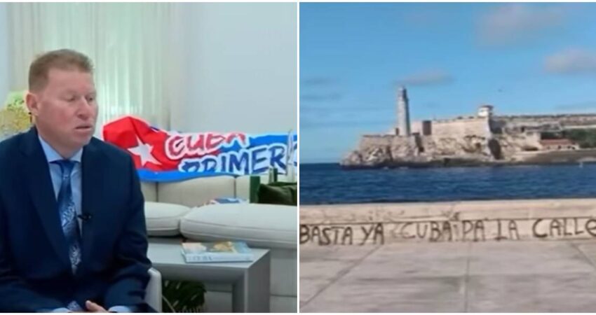 Opositor cubano Armando Labrador asegura que infiltraron la telefonรญa celular en Cuba con mensajes opositores Armando Labrador-carteles