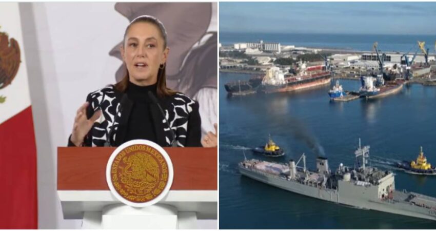 Claudia Sheinbaum dice que México enviará segunda parte de ayuda humanitaria a Cuba y anuncia posibles donaciones de la sociedad Claudia-Armada de México