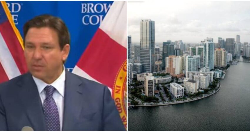 Avanzan en Florida proyectos para eliminar el impuesto de la propiedad DeSantis-downtown
