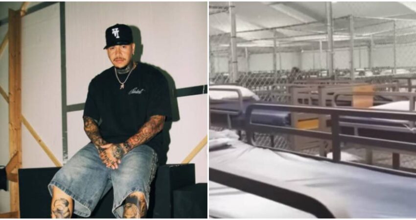 Denuncian que el reguetonero El Chulo podría haber sido víctima de golpiza en Alligator Alcatraz El Chulo-Alligator Alcatraz (1)