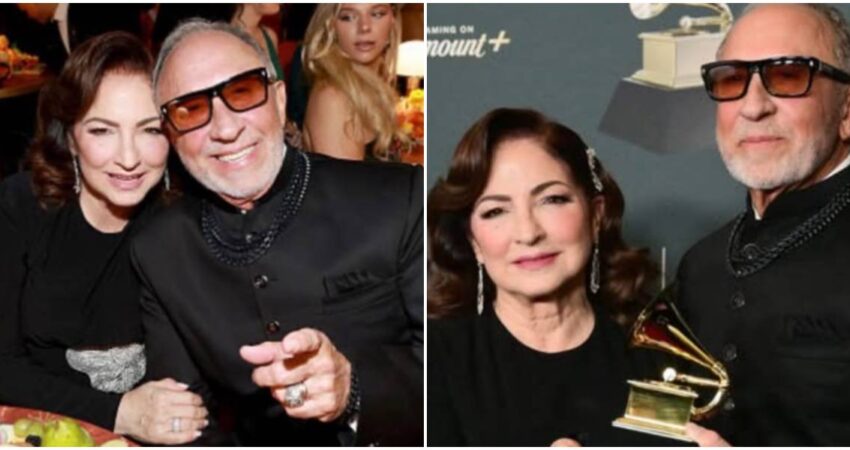 Gloria y Emilio Estefan conquistan los Grammy 2026 con "Raíces", un homenaje a sus esencias caribeñas Emilio y Gloria Estefan (1)