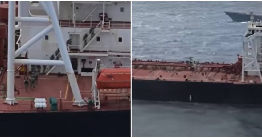 Operación naval en aguas internacionales: EE.UU rastrea y detiene en el océano Índico a petrolero sancionado que evadió el bloqueo en el Caribe Incautación de petrolero