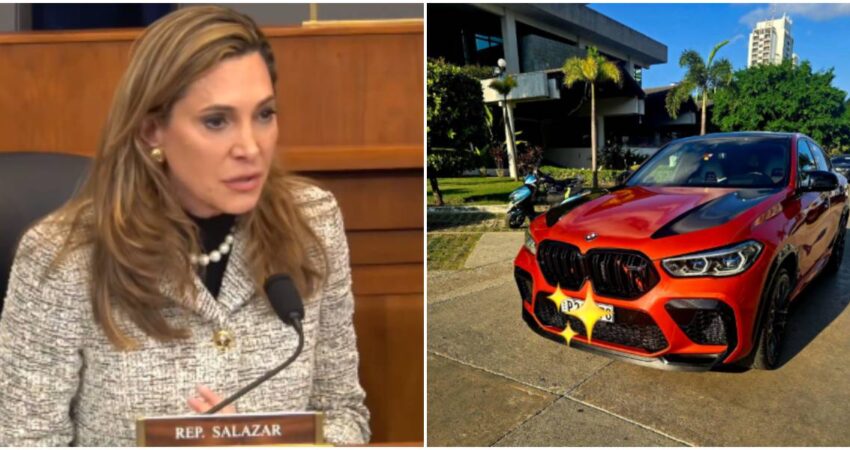 “¿Humanitario o privilegio?” María Elvira Salazar rechaza exportaciones de lujo a Cuba ante el Departamento de Comercio de EE.UU María Elvira Salazar-auto de lujo en Cuba