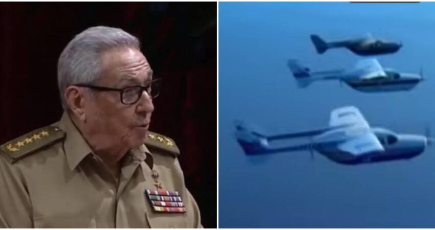 Vigilia en Miami exigirá el encausamiento de Raúl Castro a 30 años del derribo de las avionetas de Hermanos al Rescate Raúl-avionetas