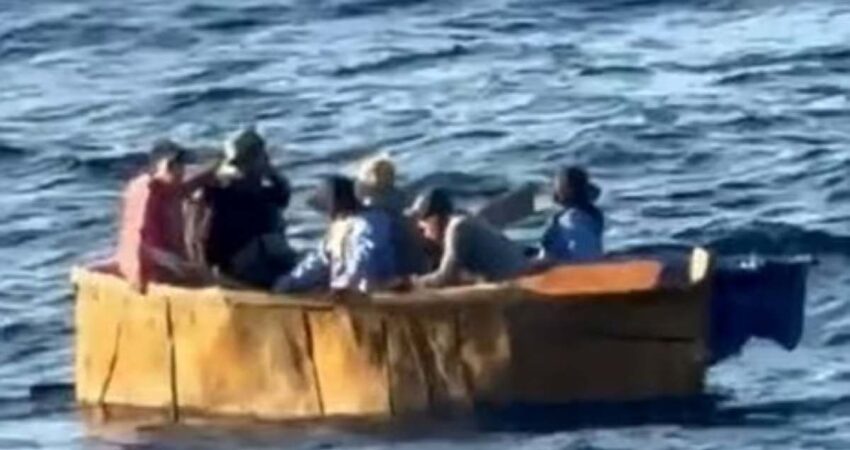 Crucero de Royal Caribbean rescata a seis balseros cubanos al sur de Cuba Screenshot 2026-02-17 014451