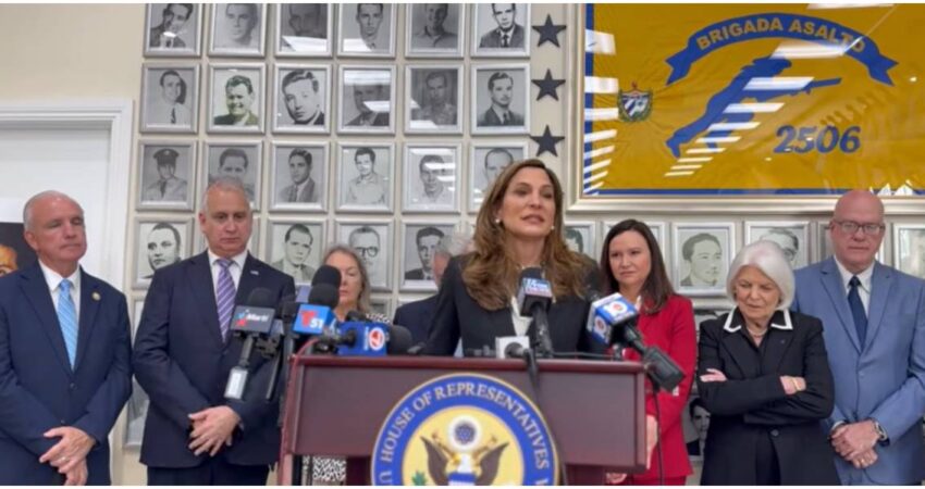 María Elvira Salazar cierra filas con marco Rubio: "Van a hacer lo correcto, que es liberar a los cubanos de la opresión” congresistas republicanos