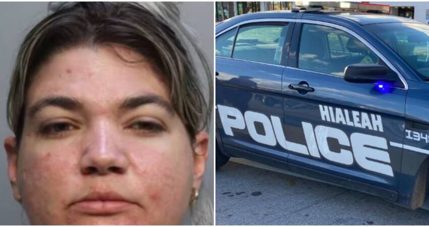 Cubana en Hialeah habría pagado $4,000 para que otro hombre asumiera un robo violento perpetrado por su pareja cubana arrestada-policía de Hialeah