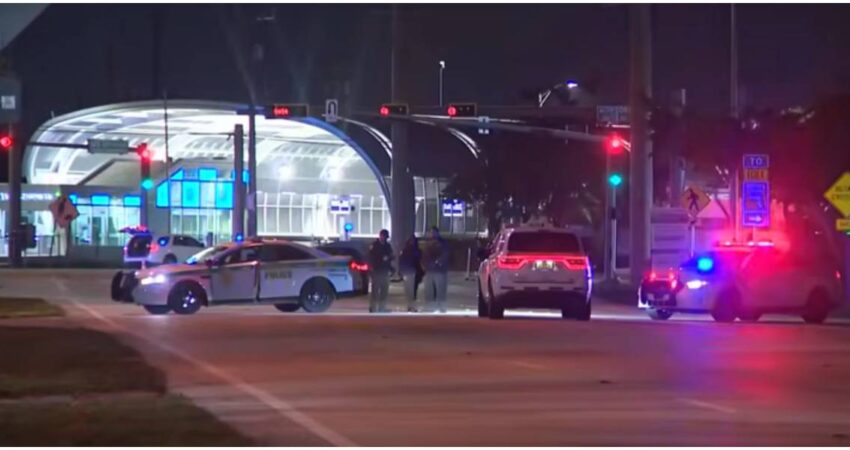 Madrugada fatal en el sur de Miami-Dade: hombre y mujer mueren en aparatoso accidente en la U.S. 1 policía de Miami (7)