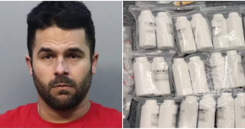 Golpe al narcotráfico en Miami Beach: SWAT incauta 24 kilos de químicos y drogas sintéticas traficante de drogas-drogas
