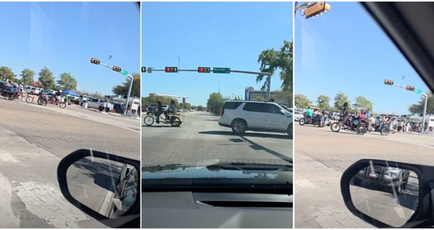 Video muestra varios bicitaxis rodando por Houston y desata el debate en las redes sociales: "Esto parece Cuba" Bicitaxis en Houston