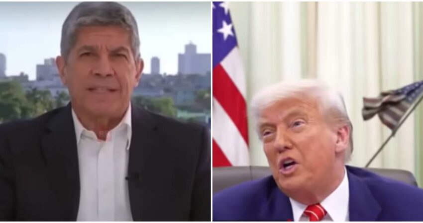 Vicecanciller cubano: "Nuestro ejército se está preparando estos días para la posibilidad de una agresión militar" Carlos Fernández de Cossío- Donald Trump