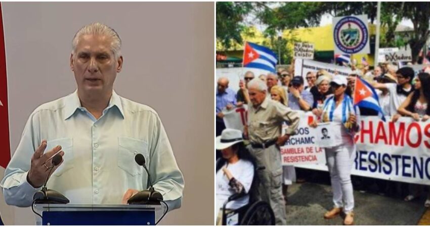 Régimen cubano busca acercarse a la diáspora: Díaz-Canel promete nuevas reglas para los emigrados en medio de conversaciones con EE.UU Díaz-Canel-Exilio cubano