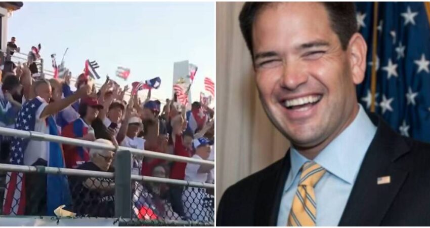 Exilio cubano ya tiene favorito: ovacionan a Marco Rubio como posible presidente de EE.UU en las elecciones de 2028 Exilio cubano-Marco Rubio