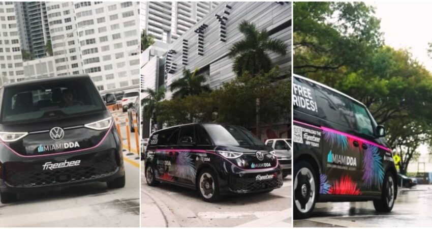 Miami lanza transporte gratuito inteligente: más rápido, más cómodo y sin rutas fijas Freebee Miami