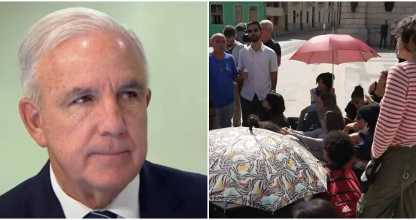 “Jóvenes valientes”: congresista Carlos Giménez respalda a jóvenes cubanos que desafían al régimen en medio de tensiones y apagones Giménez-estudiantes cubanos