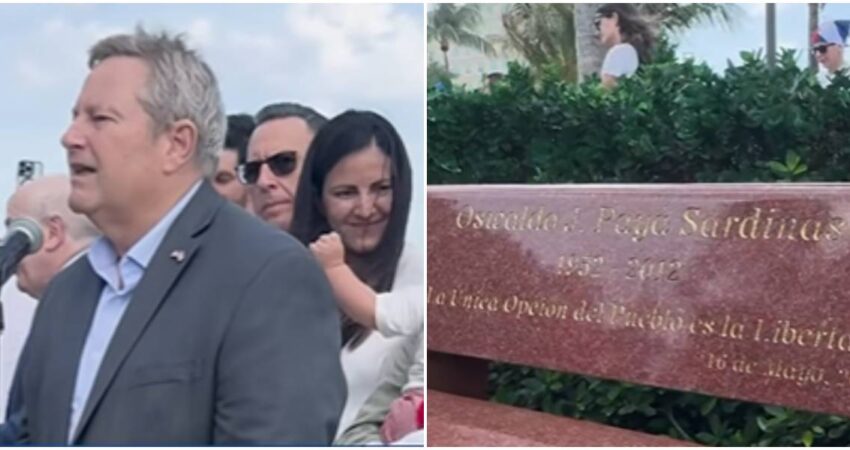 Ermita de la Caridad y exilio de Miami rinden tributo a Oswaldo Payá: "Un hombre que entregó su vida por la dignidad y la libertad del pueblo cubano" Mike Hammer-homenaje a Oswaldo Payá