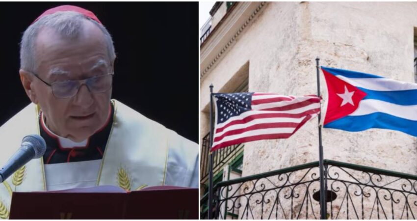 Roma entra en escena: el Vaticano admite que existen contactos entre Washington y La Habana Pietro Parolin-Cuba-EE.UU