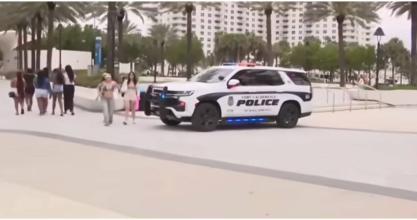 Policía de Fort Lauderdale reporta 35 arrestos y casi 1.000 citaciones en lo que va del Spring Break Policía de Fort Lauderdale (1)