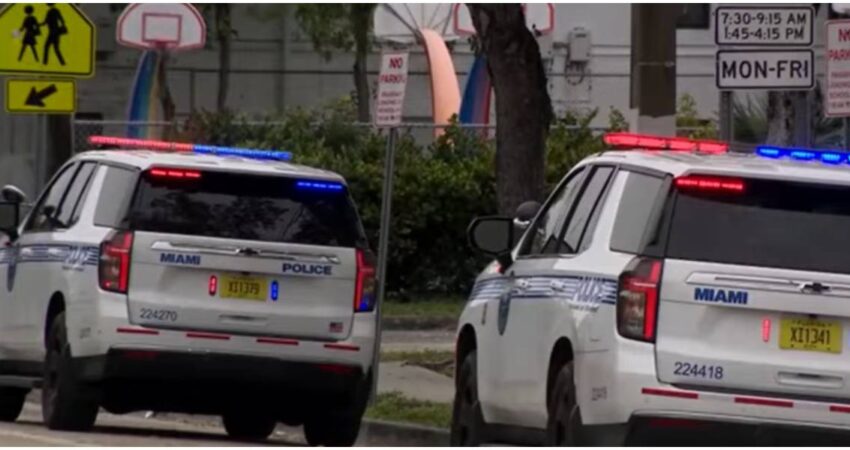 Intentan secuestrar a una estudiante de secundaria en Miami: así logró escapar en el último segundo Policía de Miami (9)