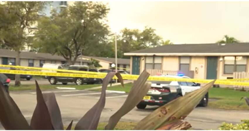 Autoridades investigan violento tiroteo doméstico en el noroeste de Miami-Dade que dejó un hombre en estado crítico y la sospechosa arrestada Policía de Miami-Dade (4)