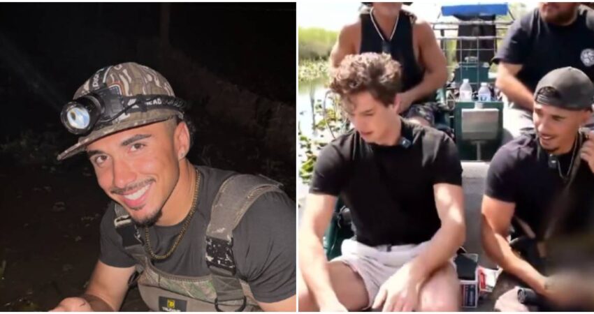 FWC investiga a un influencer cubano por disparar repetidamente contra un caimán en los Everglades Tarzán Cubano