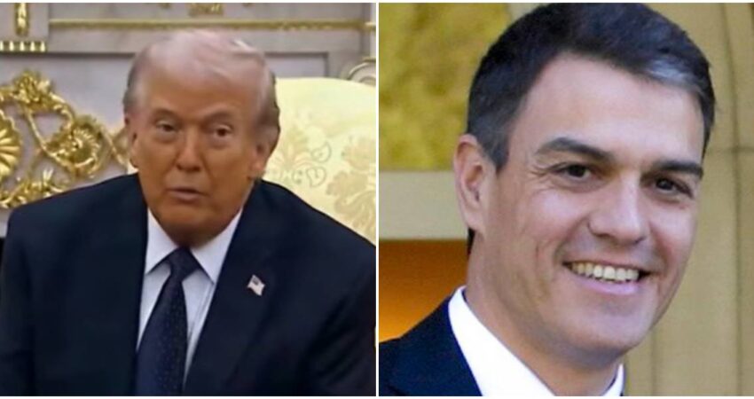 Escalada inesperada: Donald Trump amenaza con cortar todo el comercio con España ante imposibilidad de emplear bases militares en ese territorio Trump-Pedro