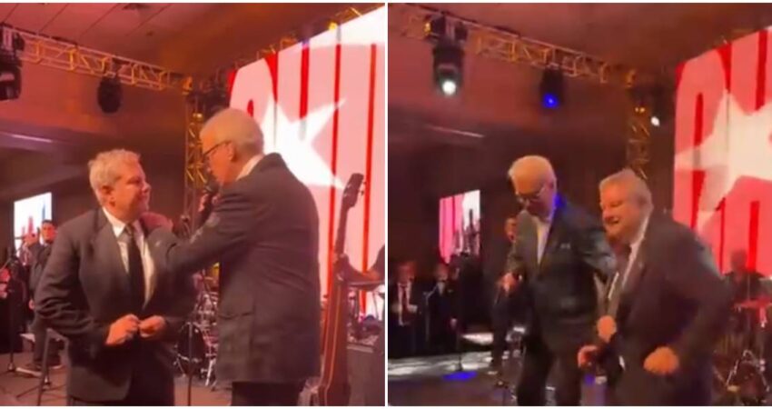 Asรญ fue el momento en que Mike Hammer compartiรณ escenario con Willy Chirino en Miami y exigiรณ libertad para Cuba Willy Chirino y Mike Hammer