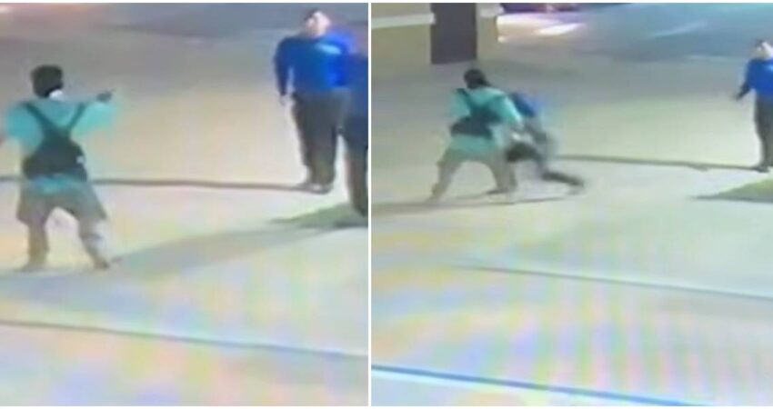 Empleado de 18 aรฑos desarma a hombre con un hacha en un autolavado de Florida y evita una tragedia altercado