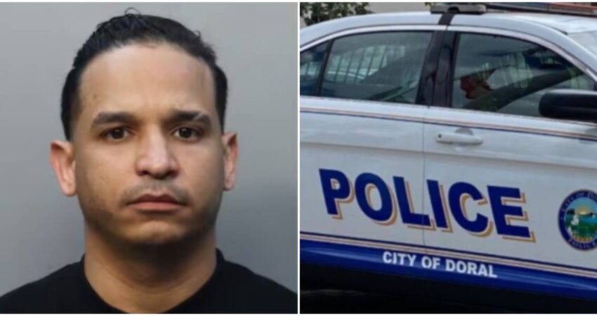 Más de 750 mil dólares en un vehículo: operativo en Miami-Dade destapa presunto esquema de lavado de dinero arrestado-policía de Doral