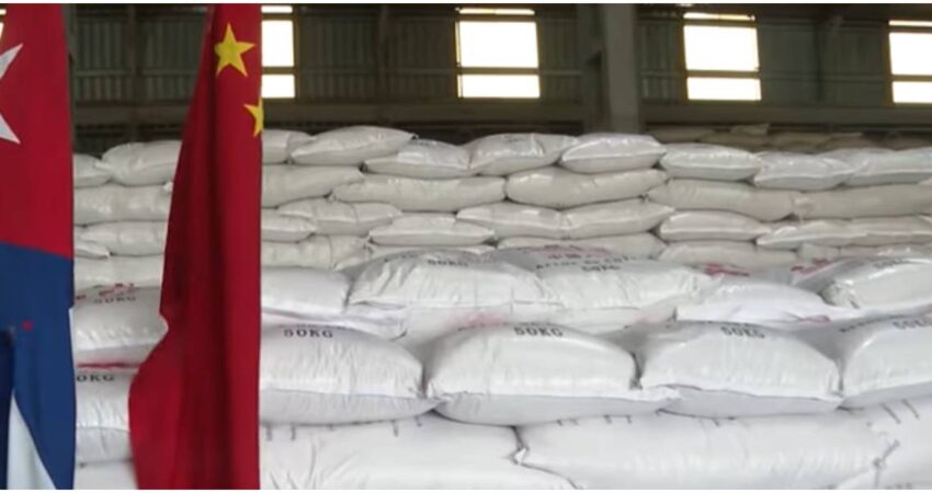 Cuba depende de la ayuda externa: China envía miles de toneladas de arroz a la isla en medio de la crisis económica arroz chino en Cuba