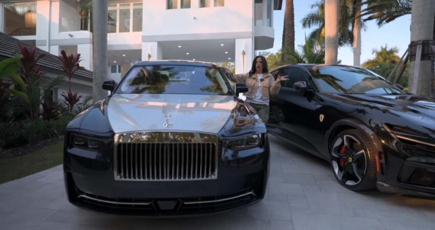 Millones en su garaje: influencer multimillonaria cubana muestra su colección de autos de lujo camila-guiribitey-autos