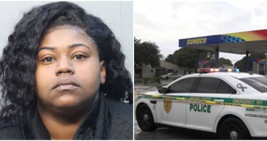 Policía arresta a mujer acusada de disparar mortalmente a otra en una gasolinera de Miami-Dade mujer acusada-Policía de Miami (3)
