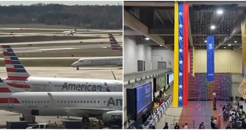¡Se reabre el puente aéreo! American Airlines vuelve a Venezuela después de siete años de interrupciones American Airlines-aeropuerto de Venezuela