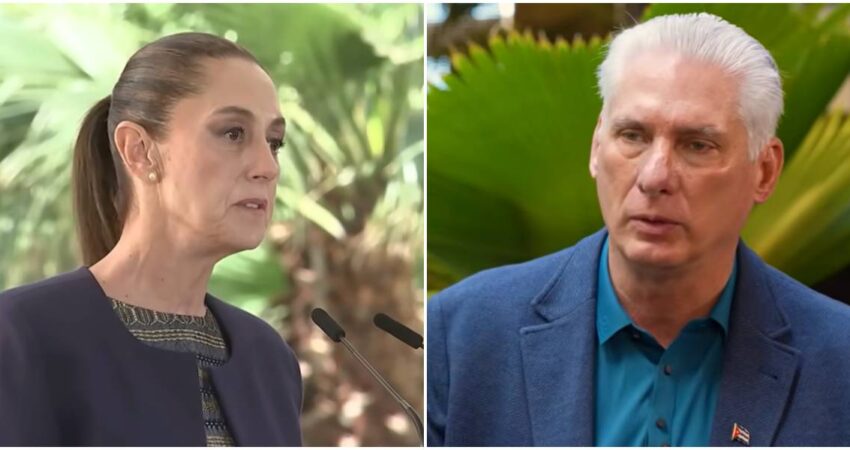 En plena crisis, Cuba recibe casi 35 millones de dólares de México: ¿alivio real o solución temporal? Claudia Sheinbaum y Miguel Díaz-Canel