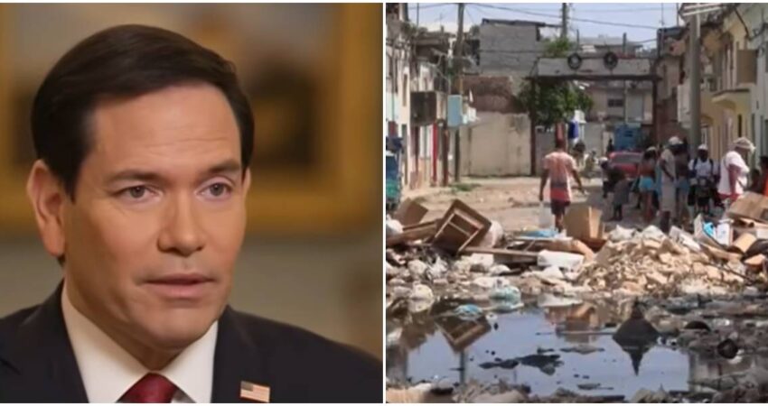 Marco Rubio: "Un colapso humanitario a 90 millas de nuestras costas, en un país de 11 o 12 millones de personas, no es algo bueno para Estados Unidos" Marco Rubio-La Habana
