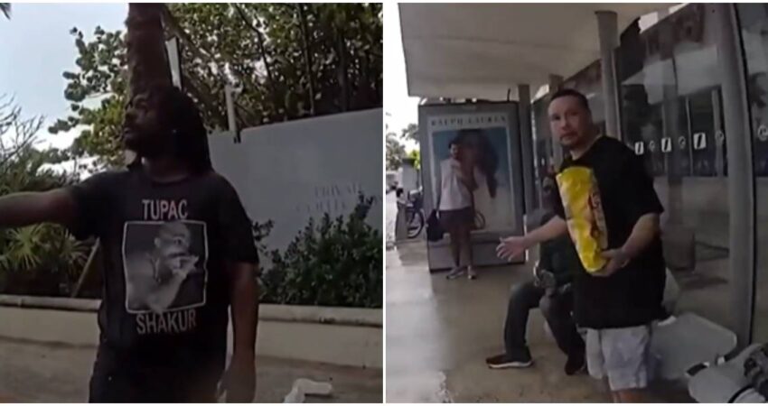 Policía de Miami pone tras las rejas a dos sospechosos, entre ellos uno que ha sido arrestado 180 veces en tres estados arrestados en Miami Beach