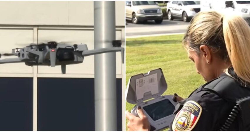 Florida moderniza su policía con drones: estas son las ventajas, costos y restricciones legales dron-oficial de policía