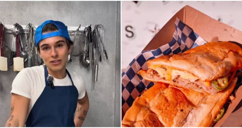 Joven cubanoamericano de 19 años triunfa en Texas apostando por un famoso plato de la cocina tradicional emprendedor cubano-sándwichh cubano