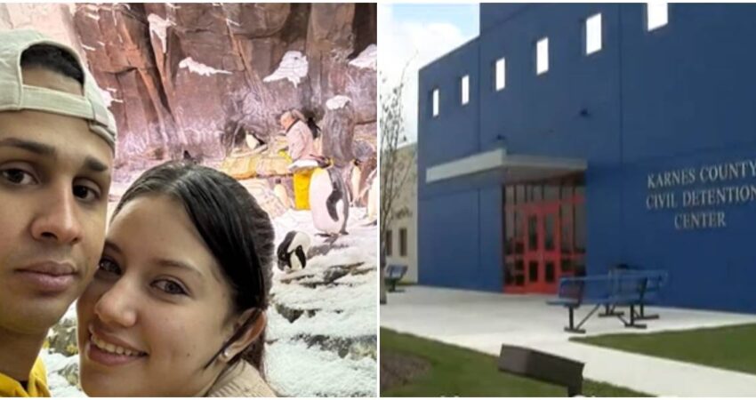 Embarazada y detenida: el drama de una cubana que podría dar a luz bajo custodia de ICE pareja de cubanos- Centro de Detención Karnes
