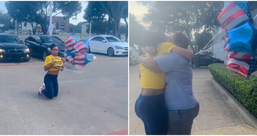 De rodillas y sin poder hablar: así fue el desgarrador reencuentro de una cubana al recibir a su madre en EE.UU reencuentro de cubanas